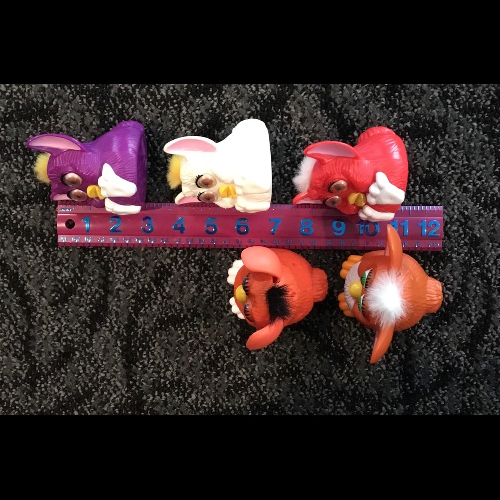 Furby Vintage McDonalds 1998 Toy Furbies Toys Figures Figurines Doll Happy Meal - Picture 12 of 13